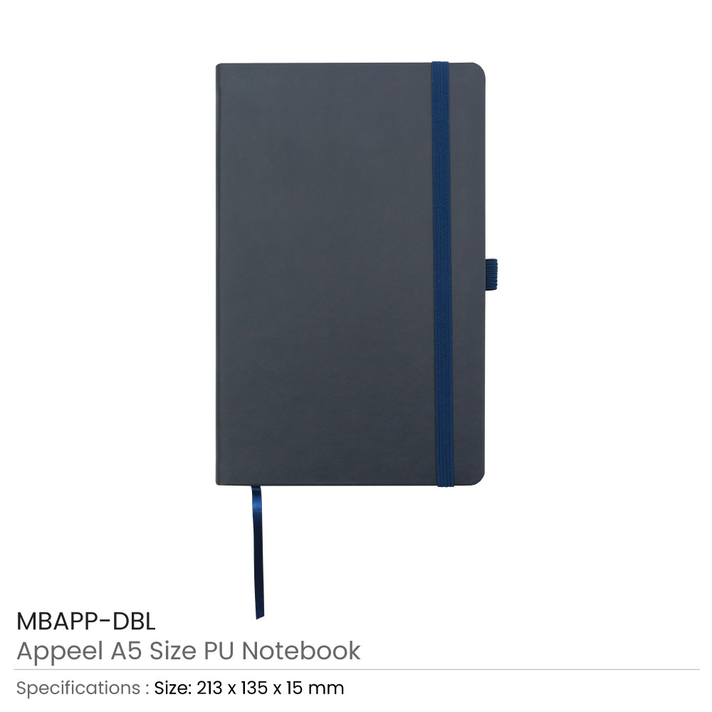 Appeel A5 PU Notebooks | Promotional Gifts Suppliers