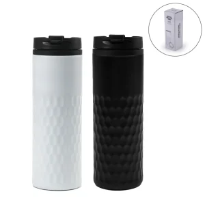 Honeycomb Design SS Bottles, Double Wall with PP Interior 420ml